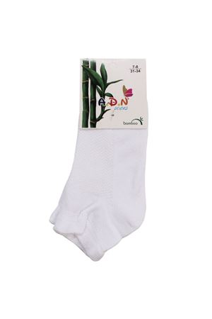 Unisex Beyaz Bambu Çorap