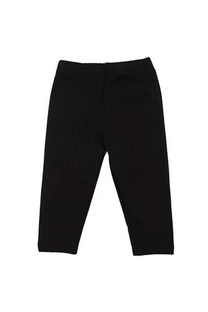 Kız Çocuk Siyah Fitilli Esnek Tayt