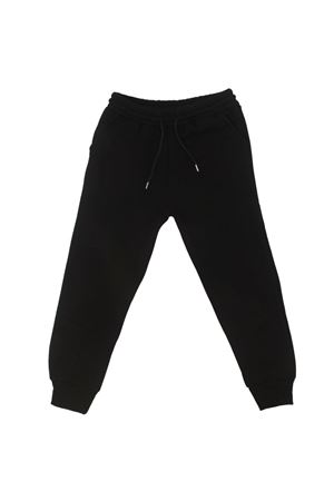 Unisex Siyah Polarlı Cepli Üç İp Eşofman Tek Alt