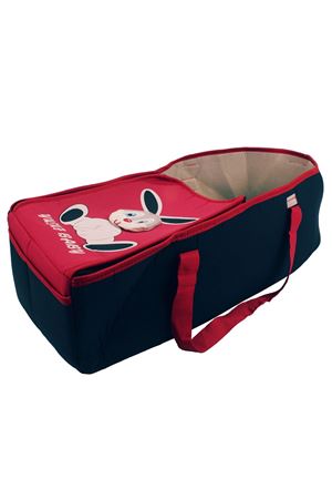 Unisex Kırmızı Laci Tavşan Bebek Taşıma Portbebe Anakucağı