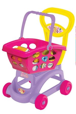 Dede Barbie Sepetli Market Arabası 01972