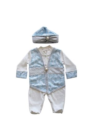 Tuğra Mavi Şehzade Bebek Mevlüt Tulumu