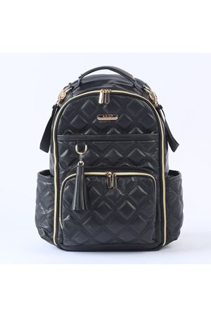 M&Y Oeste Deri Anne Bebek Bakım Sırt Çantası 7300 Siyah