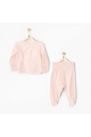 Andywawa AC25557 Side Snap Set 2'Li Zıbın Takım Dark Pink