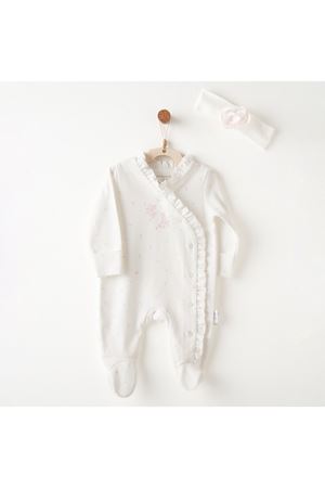 Andywawa AC26503 Summer Time Tulum Takım Ekru