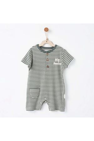 Andywawa AC26671 Bamboo Striped Tulum Kaki