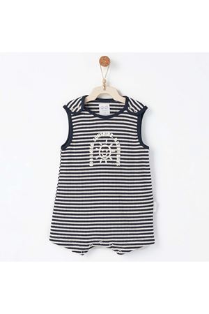 Andywawa AC26670 Bamboo Striped Tulum NAVY