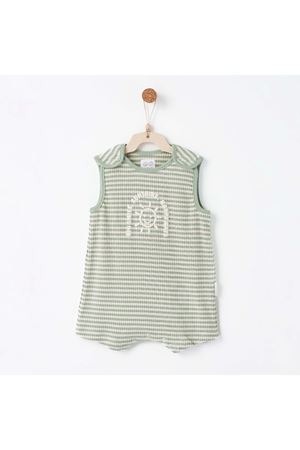 Andywawa AC26670 Bamboo Striped Tulum Green