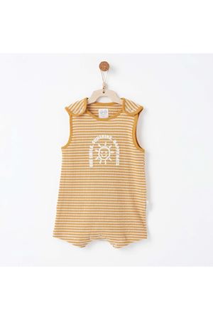 Andywawa AC26670 Bamboo Striped Tulum Mustard