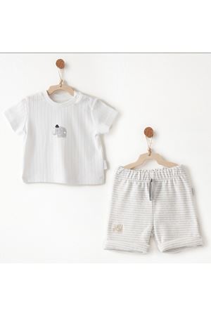 Andywawa AC26590 Hello Elephant 2li Takım White