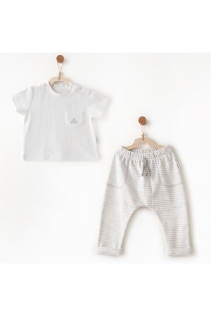 Andywawa AC26589 Hello Elephant 2li Takım White