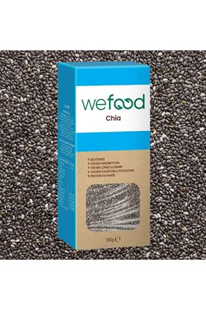 Wefood Siyah Chia Glutensiz 300 Gr