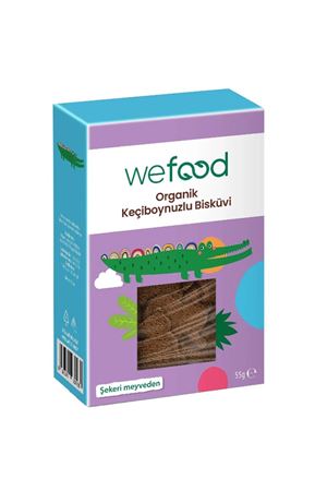 Wefood Organik Kids Keçiboynuzlu Bisküvi 55 Gr