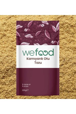 Wefood Organik Karnıyarık Otu Tozu 200 Gr