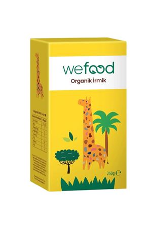 Wefood Organik İrmik 250 Gr