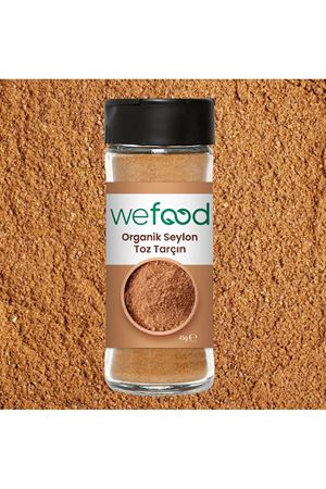 Wefood Organik Seylon Tarçın Tozu 45 Gr