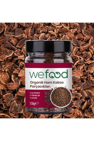 Wefood Organik Ham Kakao Parçacıkları 150 Gr