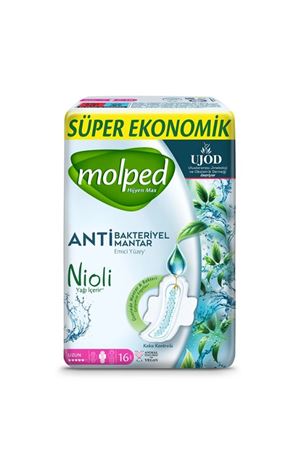 Molped Hijyen Max Süper Eko Uzun Ped 16 Adet