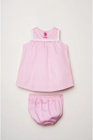 U.S. Polo Elbise USB3014 Pembe