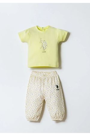 U.S. Polo 2li Takım USB3023 Sarı