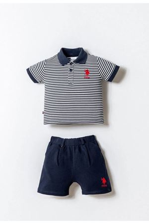 U.S. Polo Şortlu Takım USB2907 Lacivert