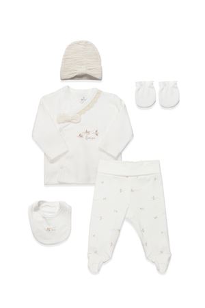 Bistyle 5li Hastane Çıkışı Love You Smile 12115 Ekru