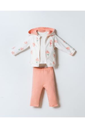 U.S. Polo 3lü Takım USB2990 Beyaz-Pudra