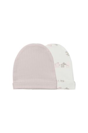 Bistyle 2li Şapka Love You Family 90185 Pudra