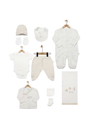 Bistyle 10lu Hastane Çıkışı Love You Smile 11119 Ekru