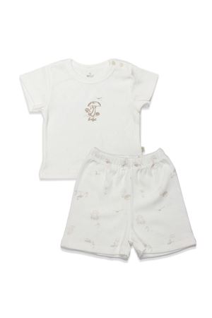 Bistyle 2li Takım Şortlu My Favorite Zoo 14150 Ekru