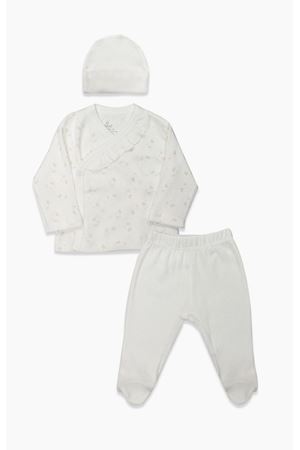 Bistyle 3lü Zıbın Takım Morning Sun 13131 Ekru