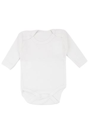 Unisex Ekru Sade Uzun Kollu Zıbın