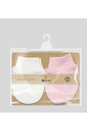Bistyle 2Li Penye Eldiven Basıc 90108 Pembe