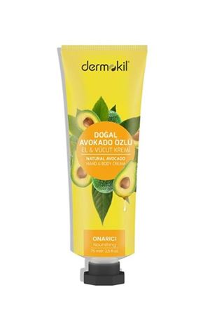Dermokil Doğal El ve Vücut Kremi 75 ml Avokado