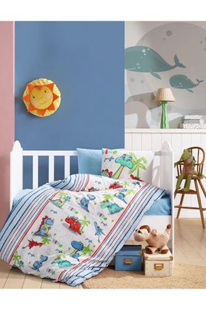 Cotton Box Ranforce Bebek Nevresim Takımı Dino