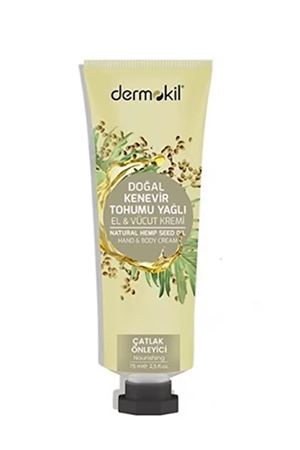 Dermokil Doğal El ve Vücut Kremi 75 ml Kenevir