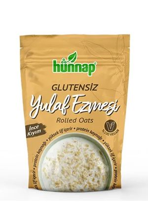 Hünnap Glutensiz İnce Kıyım Yulaf Ezmasi 300 Gr