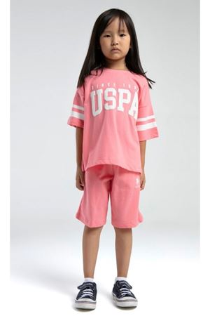U.S. Polo Bermuda Takım US2091-G Neon Pembe