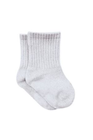 Bistyle 6'Lı Basic Penye Soket Çorap 10101 Gri