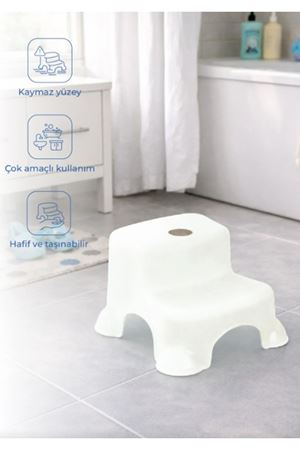 BabyJem Çok Amaçlı Katlı Basamak 516 (Yeni) Kum Beji