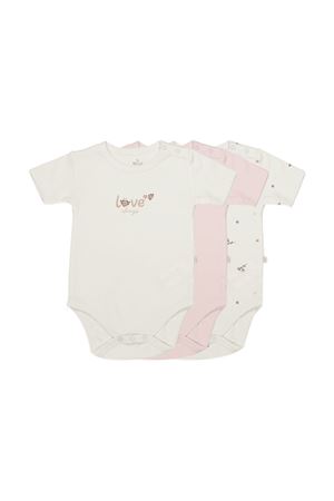 Bistyle 3lü Body Yarım Kol Love Grows Kutulu 17173 Ekru