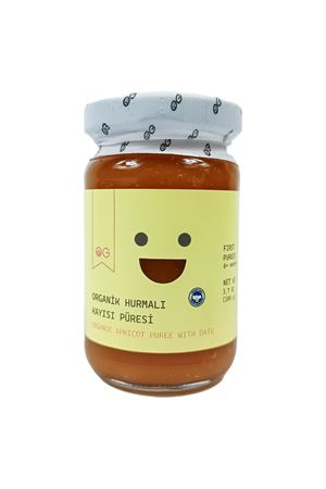 OG Natural Organik Hurmalı Kayısı Püresi 105 Gr