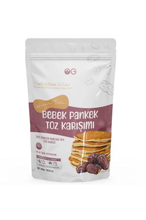 OG Natural Hurma Tozlu Bebek Pankek Toz Karışımı 300 Gr