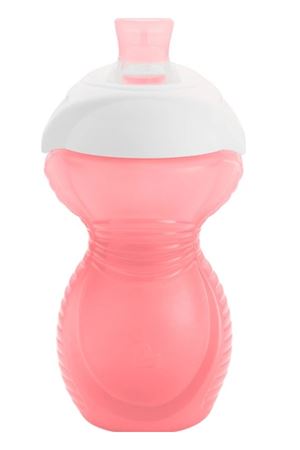 Munchkin Click Lock Isırmaya Dayanıklı Emzikli Bardak 9 Ay+ 296 ml 90063 Pembe