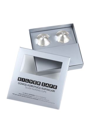 Silver Safe Gümüş Göğüs Ucu Koruyucu Kapakları