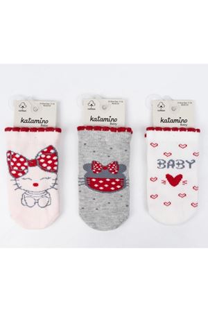 Katamino Pemba Kız Bebek Soket K46361 Asorti