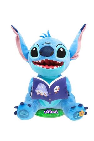Sesli Karanlıkta Parlayan Masal Anlatan Stitch İnteraktif Peluş
