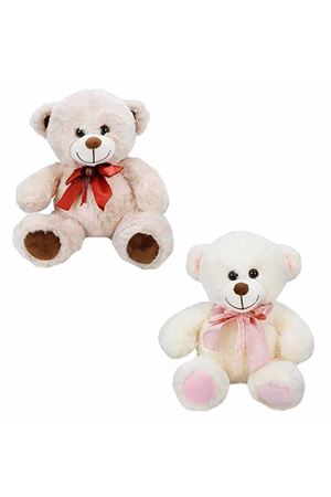 Sunman Kurdaleli Oturan Sevimli Peluş Ayı 30 Cm