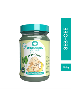 Organuca Organik Ek Gıda Seb-Cee 100g (Meyve-Sebze Püresi)