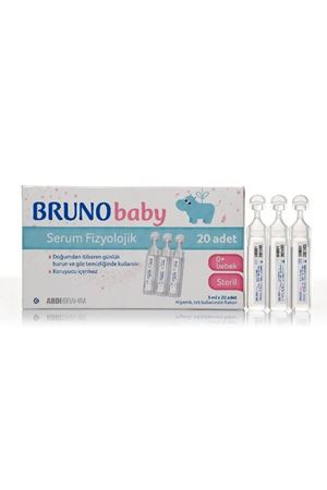 Bruno Baby Serum Fizyolojik 5 ml x 20 Flakon
